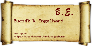 Buczák Engelhard névjegykártya